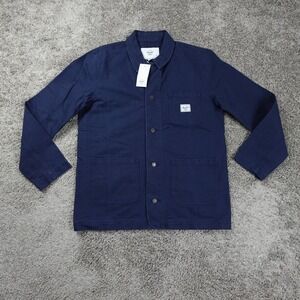 Herschel Supply Company Denim Jacket Mens Medium Blue Shop Trucker Coat